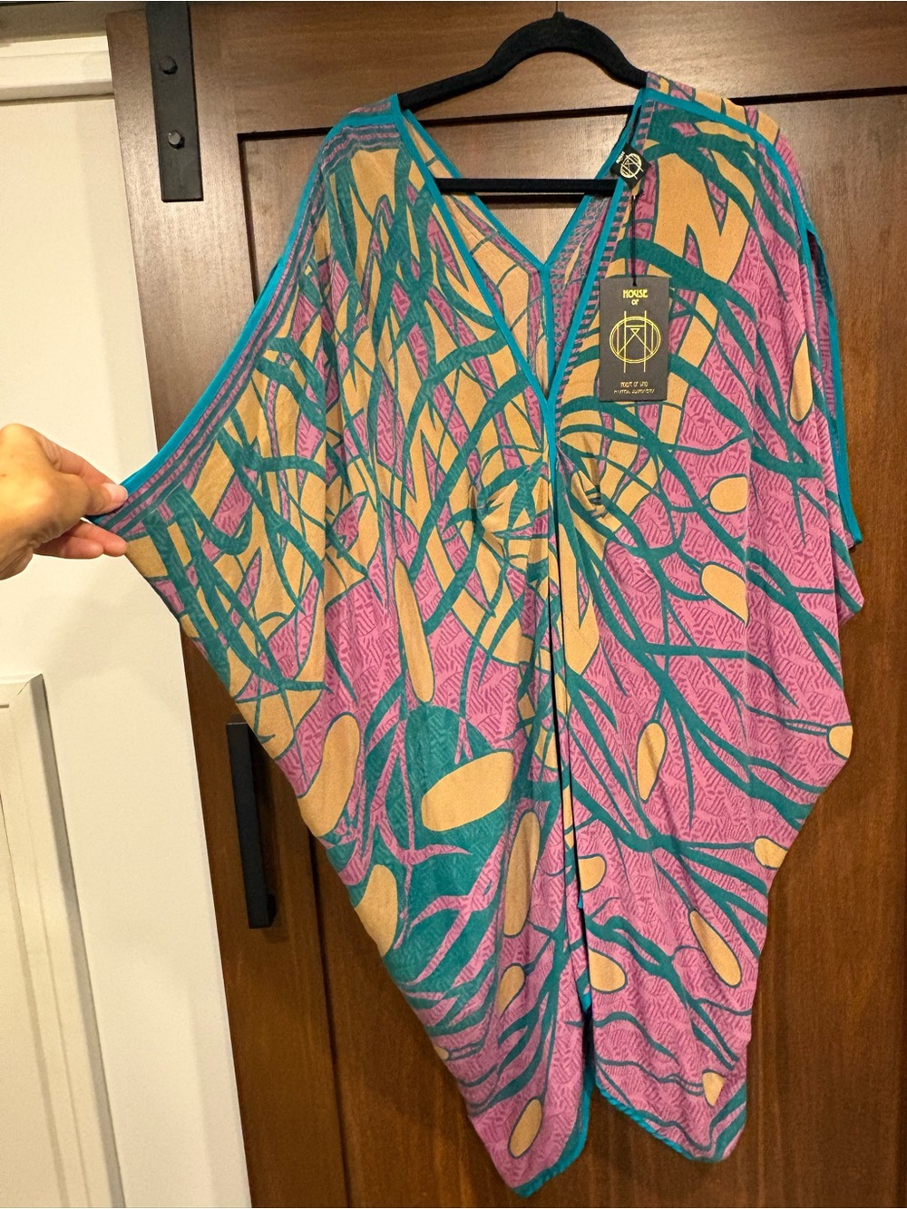 NWT House of Who Kimono Caftan - Picture 11 of 12